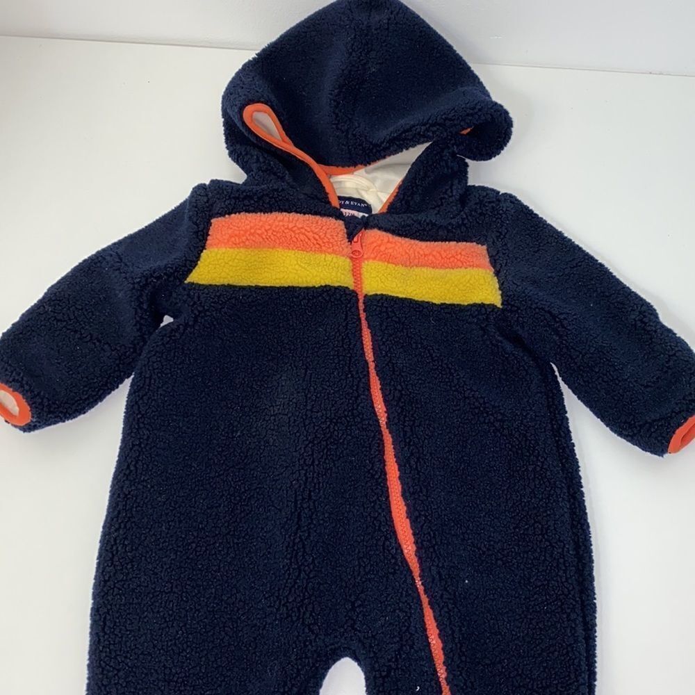 NEW ANDY & Evan one pc sweater boy 9-12M - Picture 2 of 8